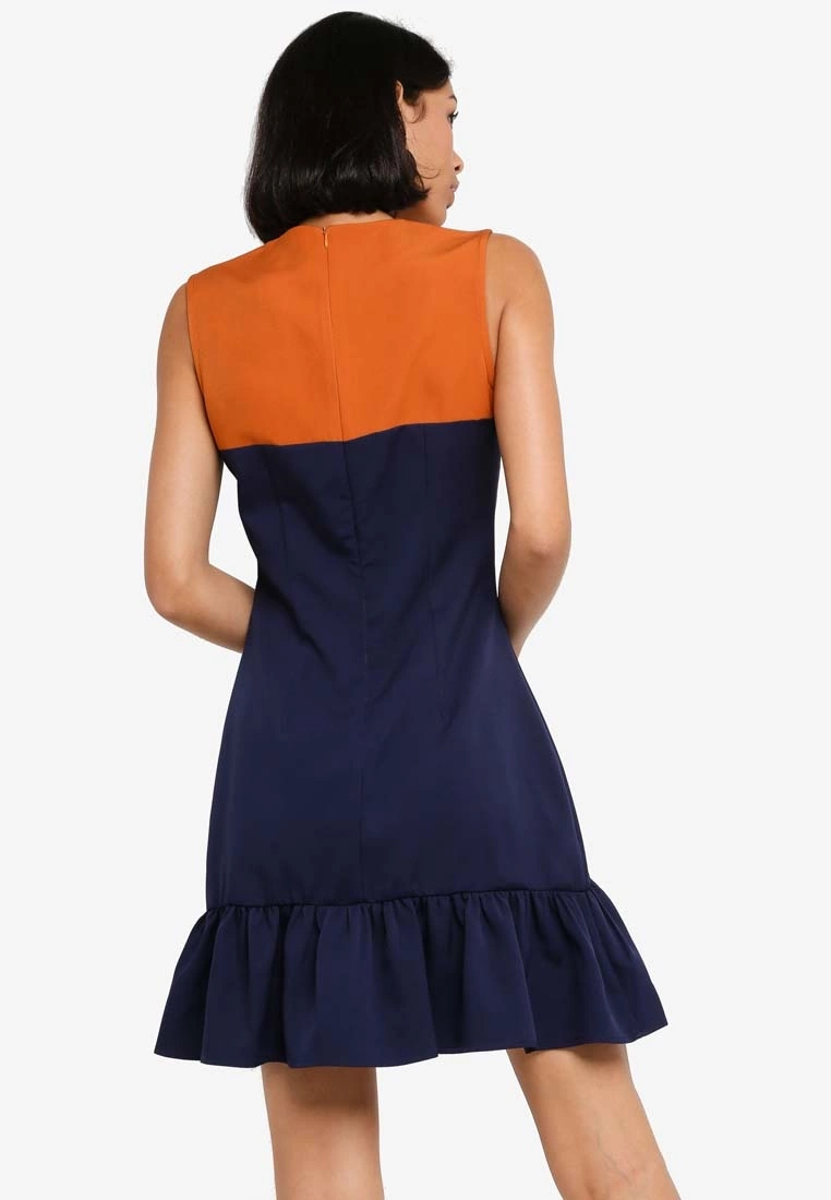 ZALORA BASICS Colourblock A Line Dress - Billede 2