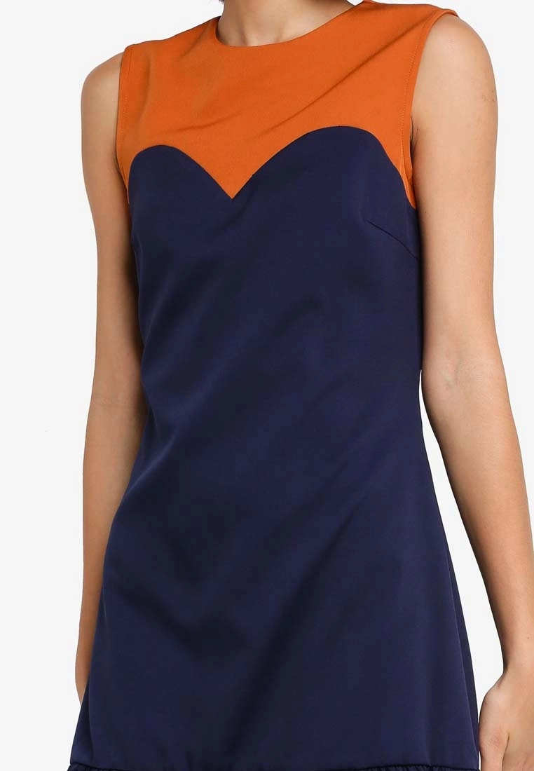 ZALORA BASICS Colourblock A Line Dress - Billede 3