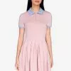 ZALORA BASICS Pleated Skater Dress