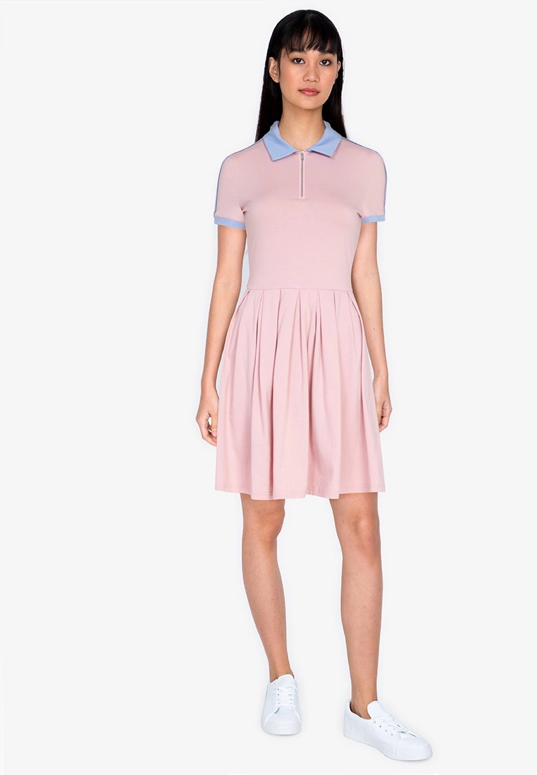 ZALORA BASICS Pleated Skater Dress - Billede 4