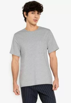 ZALORA BASICS Chest Button Pocket Tee