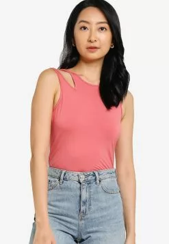 ZALORA BASICS Asymmetrical Tank Top