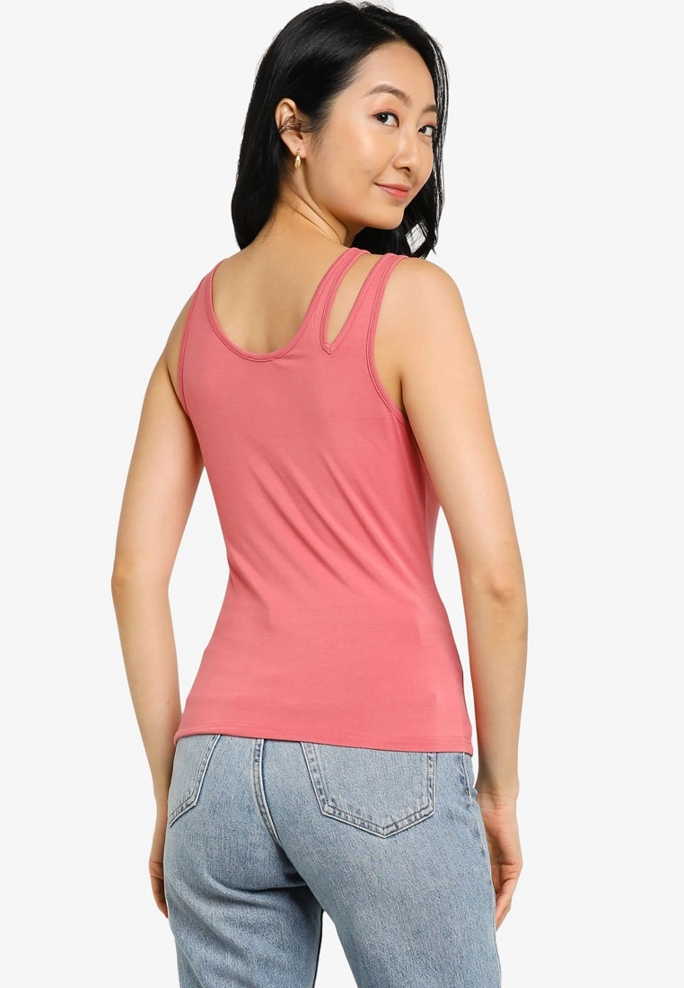 ZALORA BASICS Asymmetrical Tank Top - Billede 2