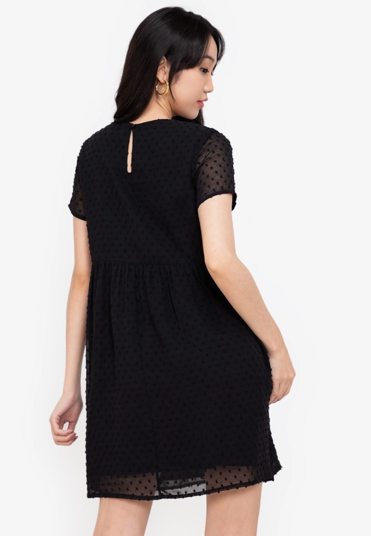 ZALORA BASICS Embroidery Smock Dress - Billede 2