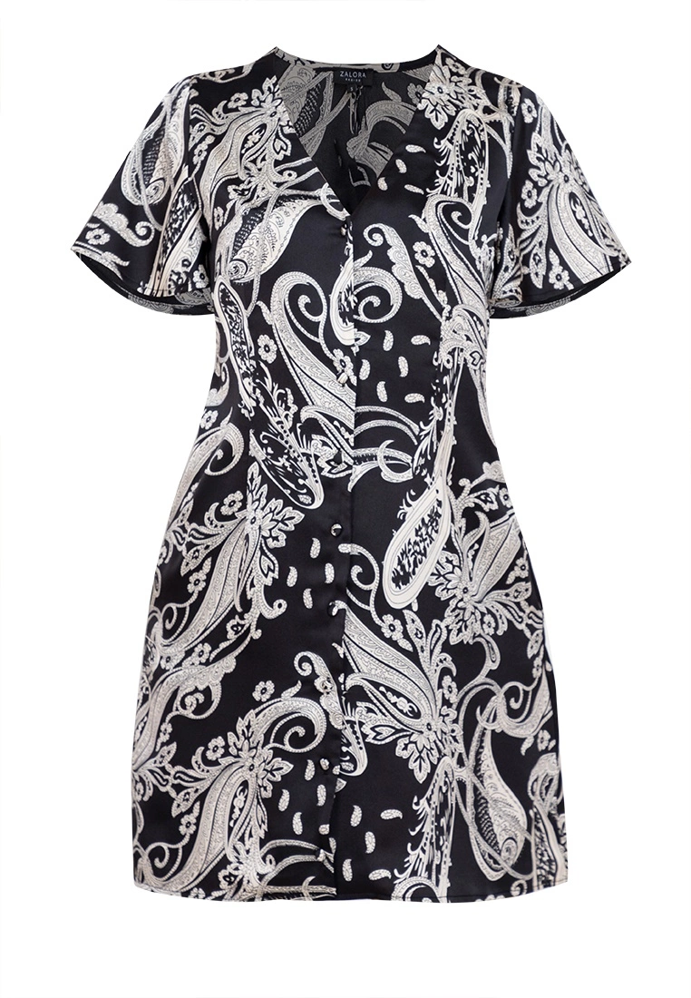 ZALORA BASICS Flare Sleeve Mini Dress - Billede 5