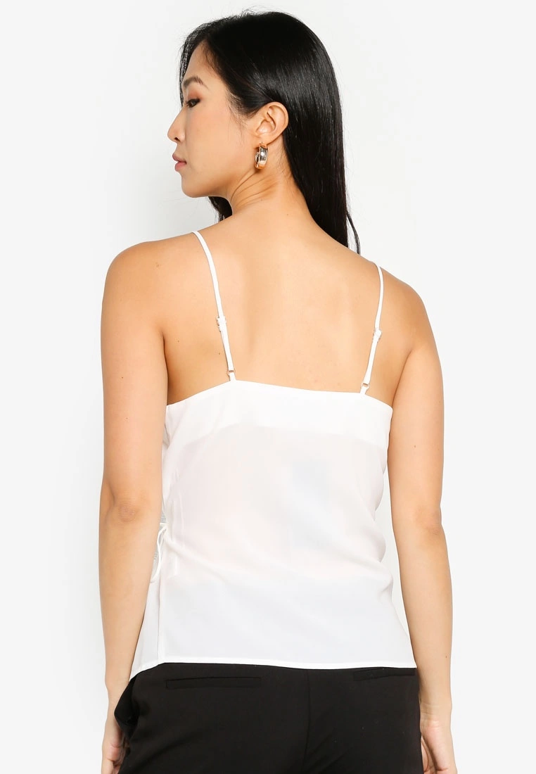 ZALORA BASICS Lace Trimming Wrap Top - Billede 2