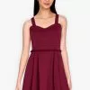 ZALORA BASICS Sweetheart Neckline Mini Dress