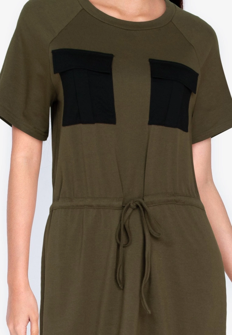 ZALORA BASICS Jersey Drawstring Dress - Billede 3