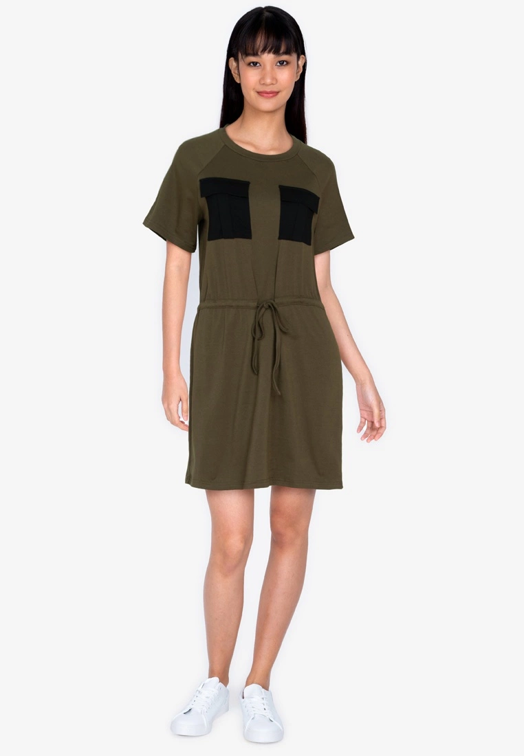 ZALORA BASICS Jersey Drawstring Dress - Billede 4