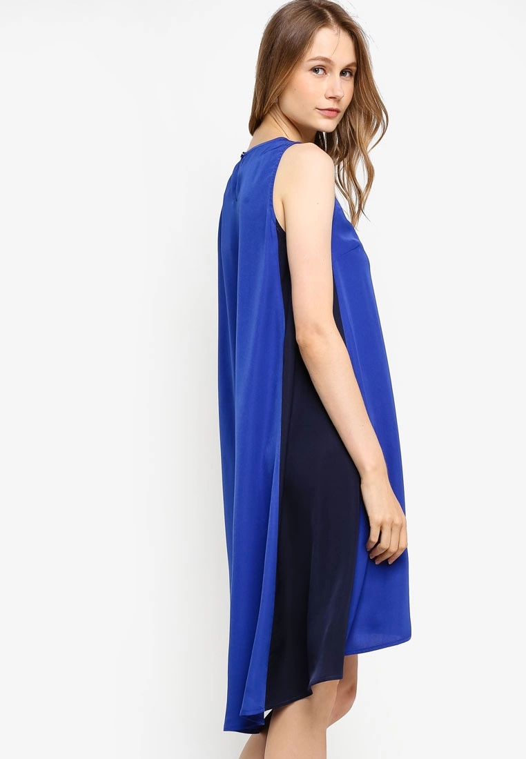 ZALORA BASICS Color Block Side Swing Dress - Billede 2