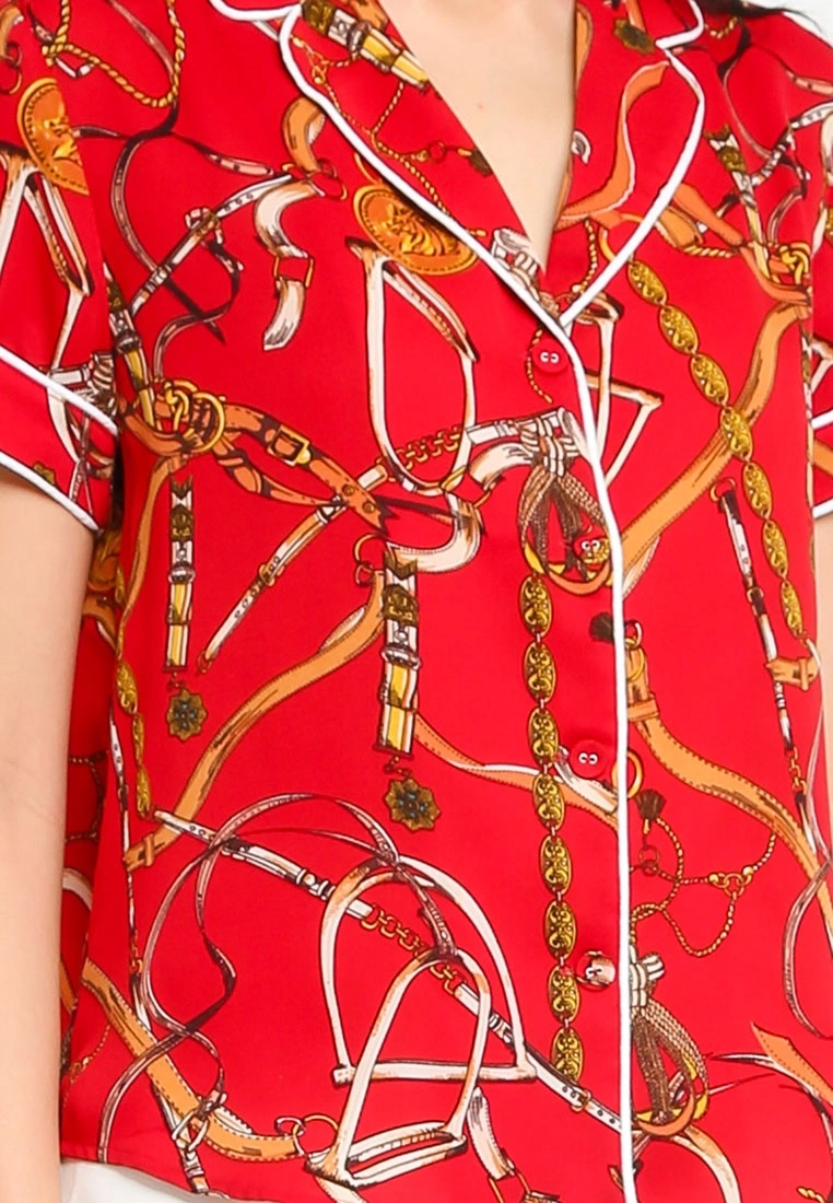 ZALORA BASICS Collared Shirt With Piping Detail - Billede 3