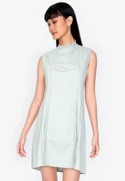 ZALORA BASICS High Neck Sleeveless Dress