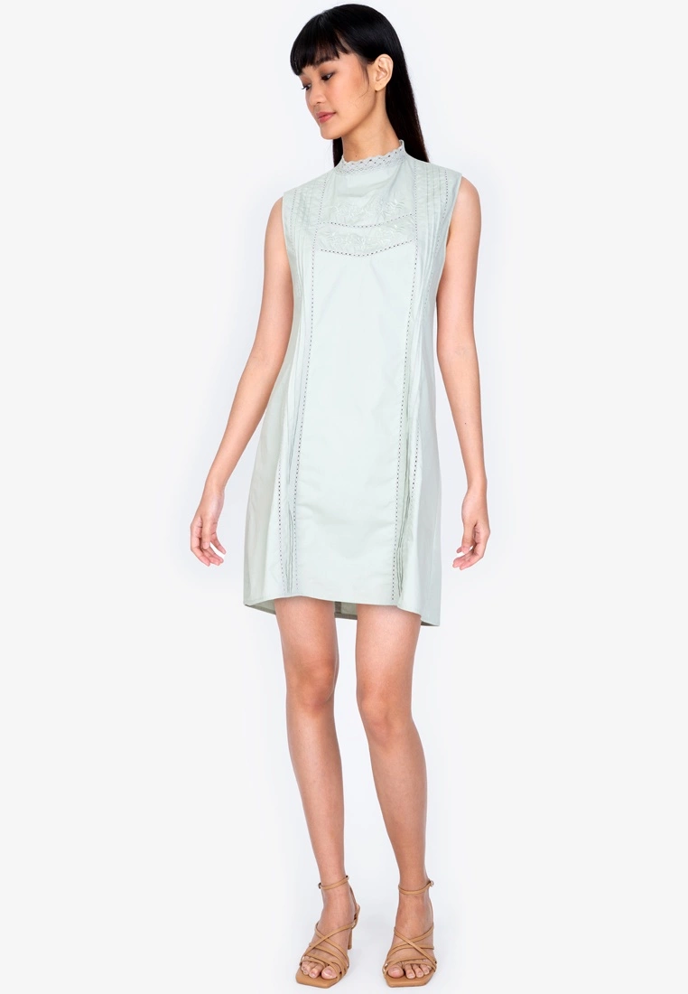 ZALORA BASICS High Neck Sleeveless Dress - Billede 4