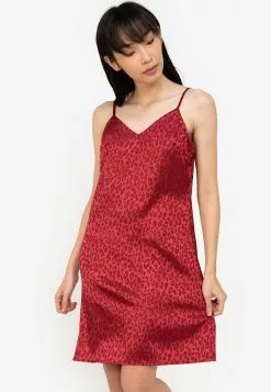 ZALORA BASICS Lounge Satin Chemise