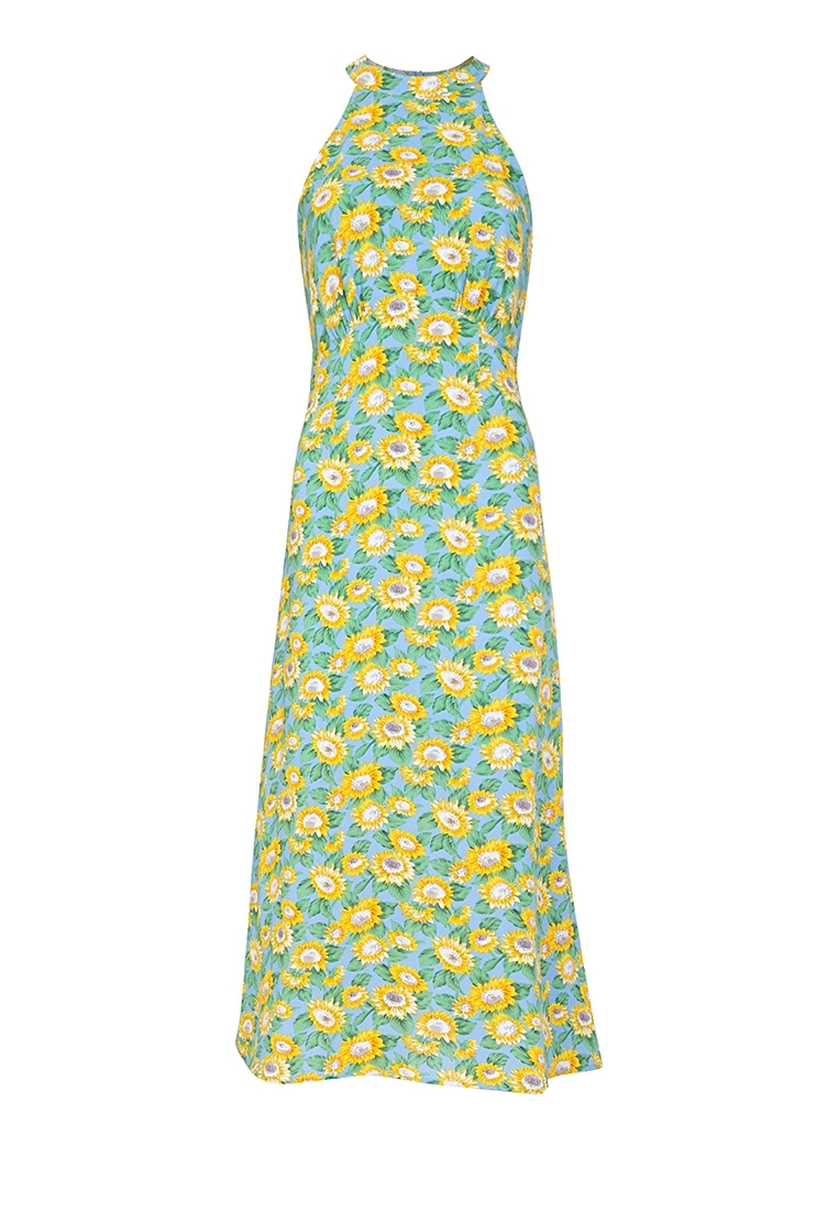 ZALORA BASICS High Neck Midi Dress - Billede 4