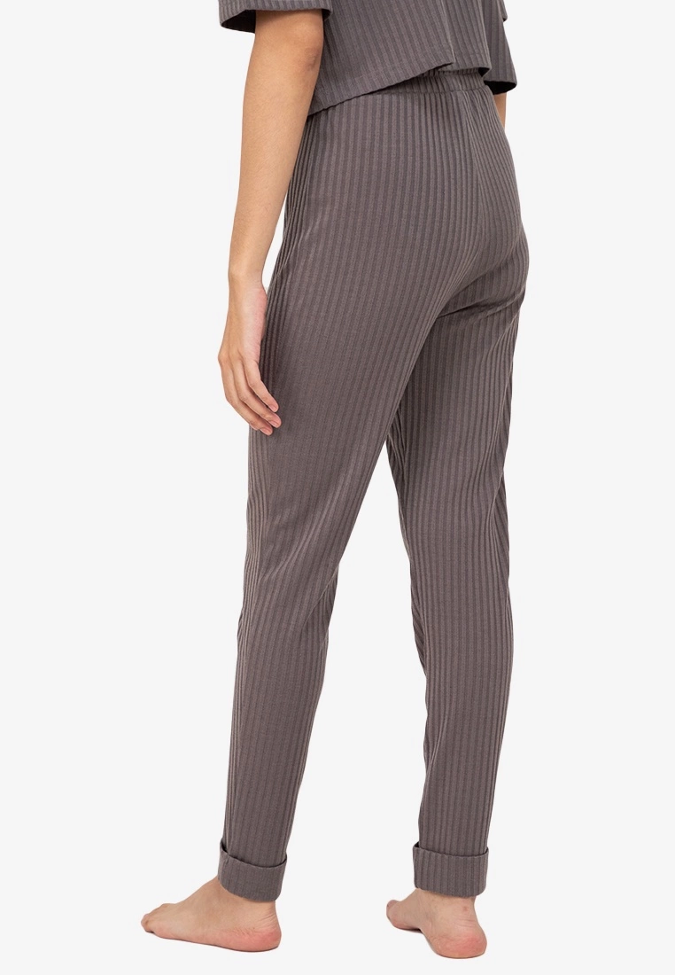 ZALORA BASICS Lounge Ribbed Drawstring Jogger - Billede 2