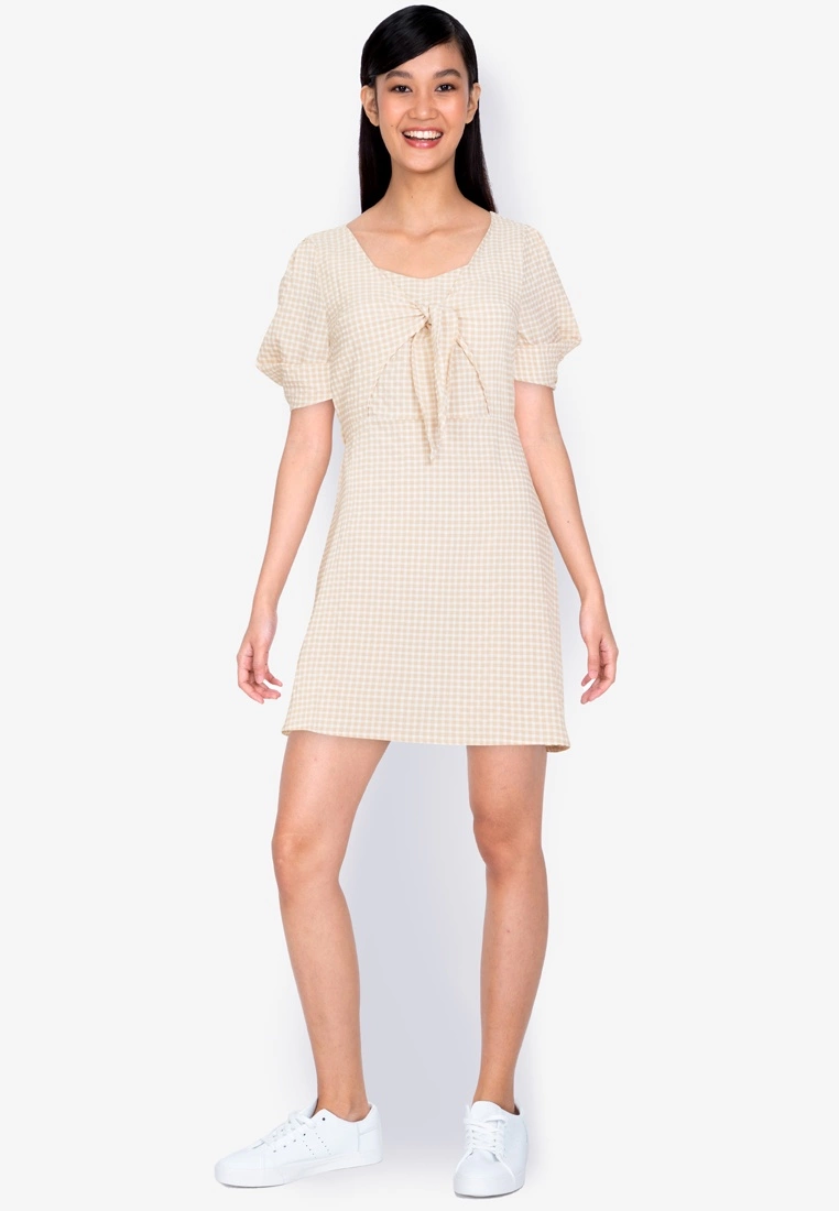 ZALORA BASICS Origami Sleeve Mini Dress - Billede 4