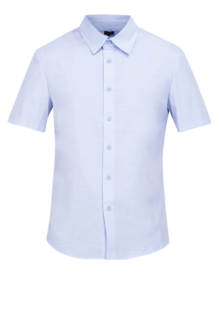 ZALORA BASICS Straight Weave Short Sleeve Shirt - Billede 5