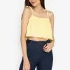 ZALORA BASICS Pleated Cami Top