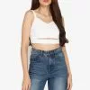 ZALORA BASICS Cut Out Crop Top
