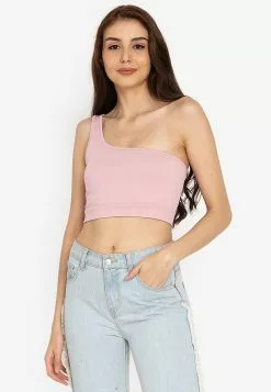 ZALORA BASICS Toga Crop Top