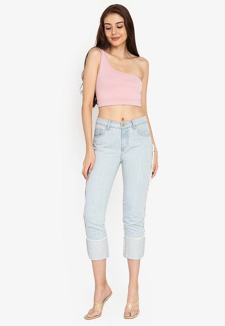 ZALORA BASICS Toga Crop Top - Billede 4