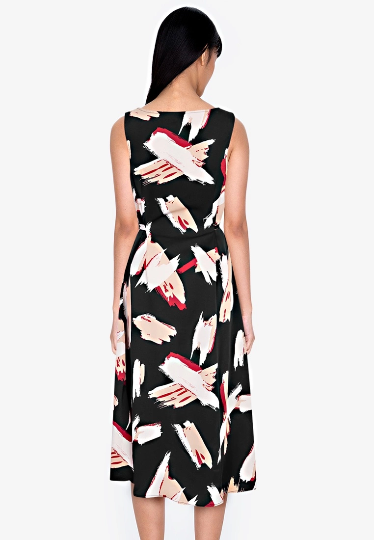 ZALORA BASICS Square Neck Midi Dress - Billede 2