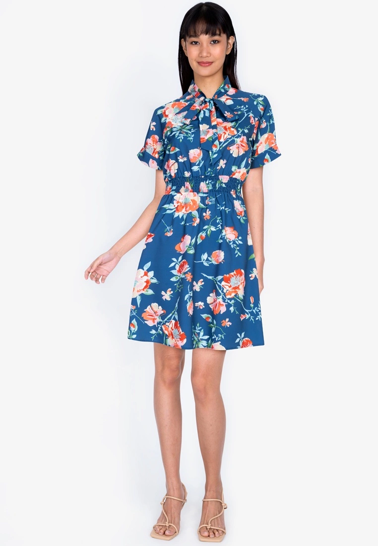 ZALORA BASICS Pussy Bow Detail Dress - Billede 4