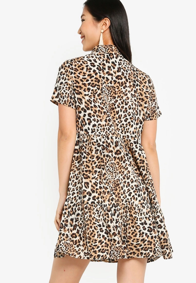 ZALORA BASICS Short Sleeve Shirt Dress - Billede 2