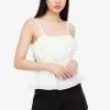 ZALORA BASICS Smocked Cami Top
