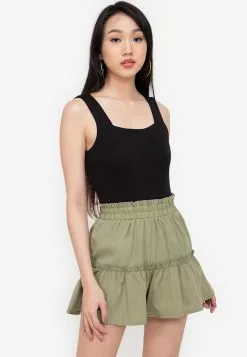 ZALORA BASICS Square Neck Top
