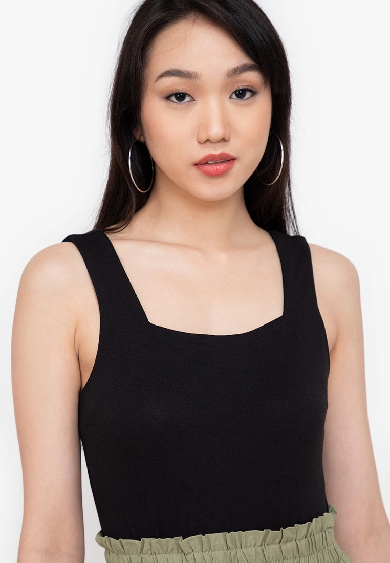 ZALORA BASICS Square Neck Top - Billede 3