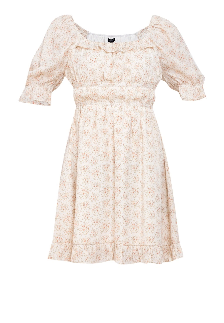 ZALORA BASICS Puff Sleeve Fit & Flare Dress - Billede 5