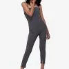 ZALORA BASICS Rib Bandeau Jumpsuit