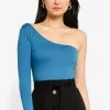 ZALORA BASICS Long Sleeve Toga Bodysuit