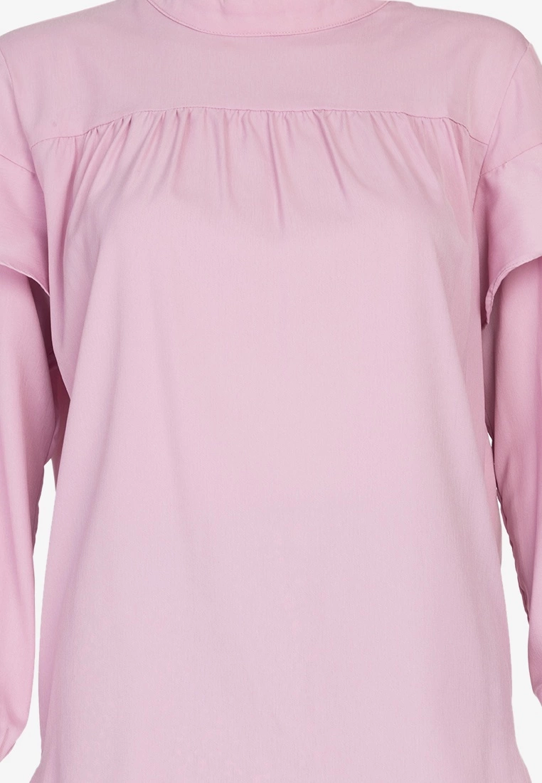 ZALORA BASICS High Neck Long Sleeve Blouse - Billede 3