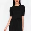 ZALORA BASICS Frill Detail Babydoll Dress