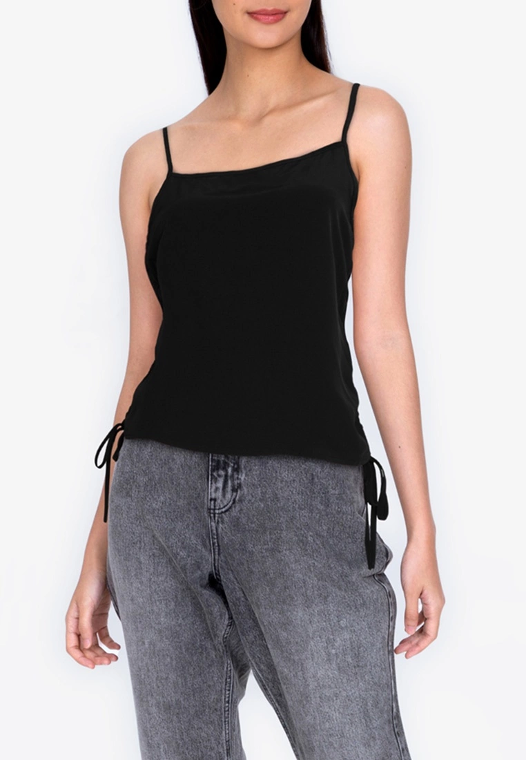 ZALORA BASICS Ruched Cami Top