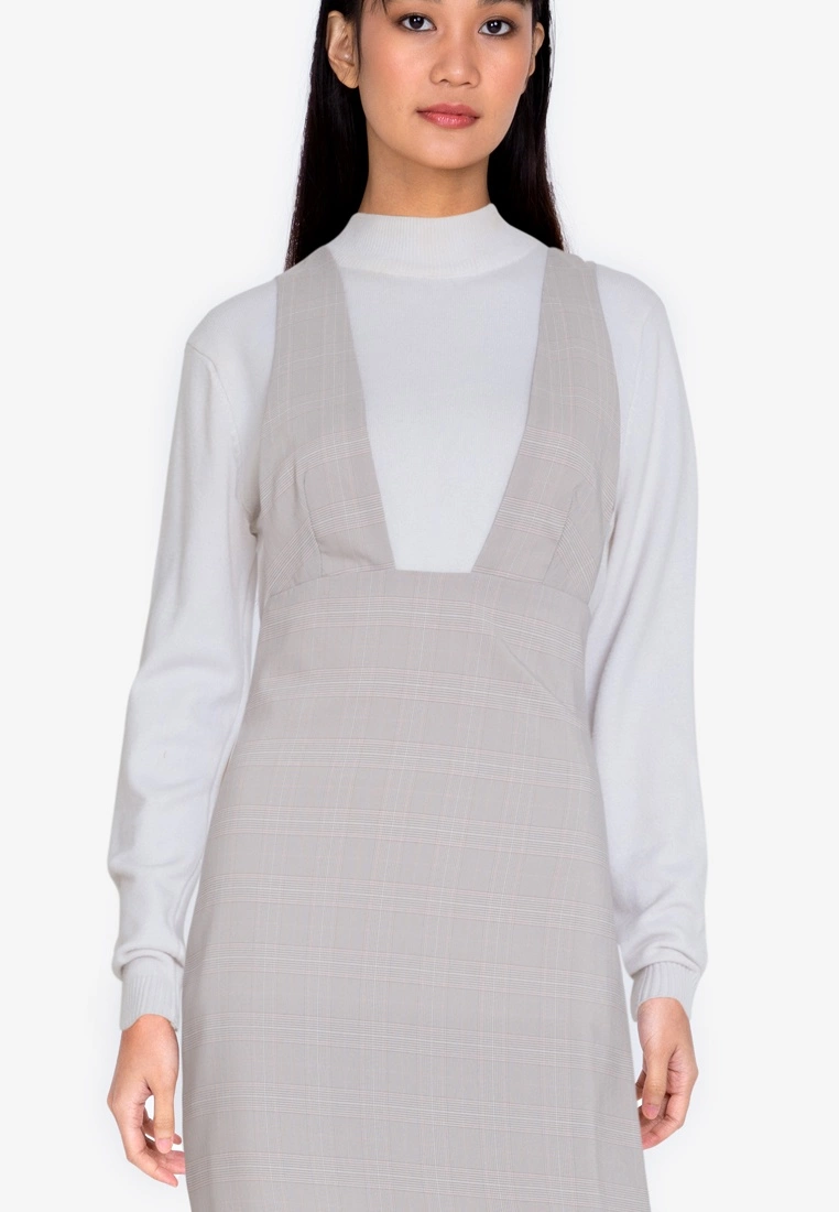 ZALORA BASICS Pinafore Mini Skirt - Billede 3