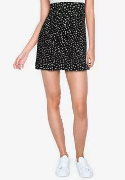 ZALORA BASICS Smocked Mini Skirt