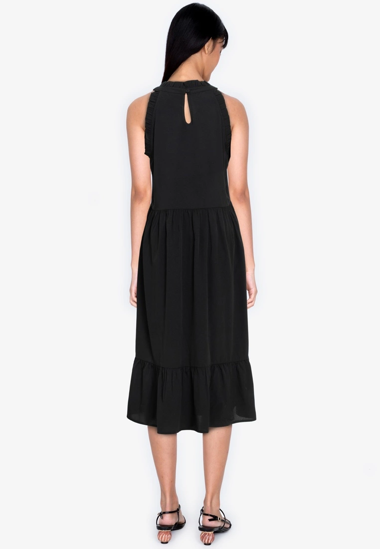 ZALORA BASICS Ruffle Detail Tiered Dress - Billede 2