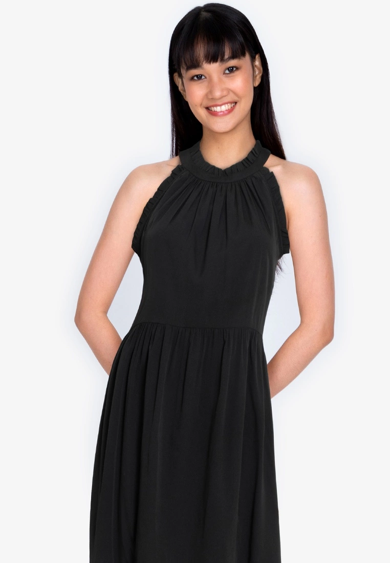 ZALORA BASICS Ruffle Detail Tiered Dress - Billede 4
