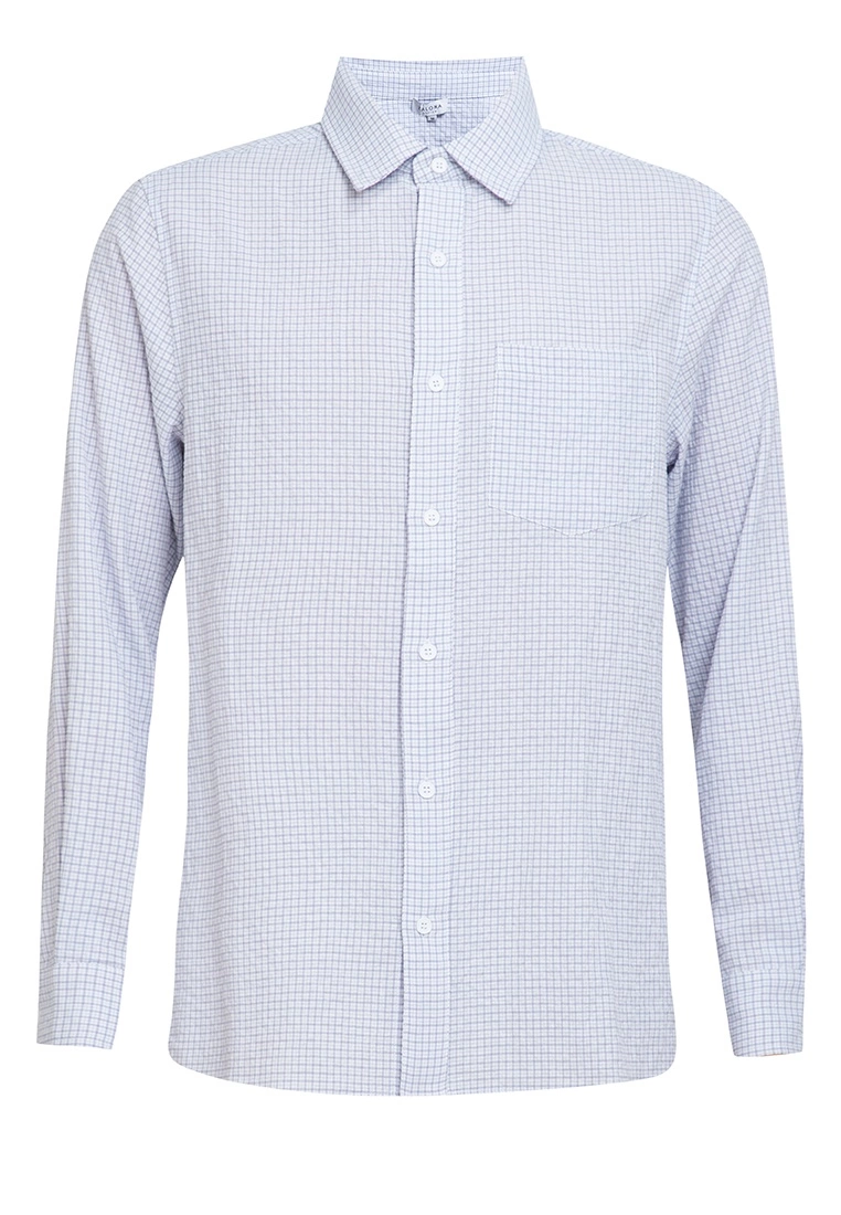 ZALORA BASICS Checkered Long Sleeve Shirt - Billede 5