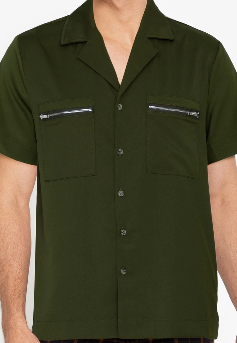 ZALORA BASICS Zipped Pocket Shirt - Billede 3