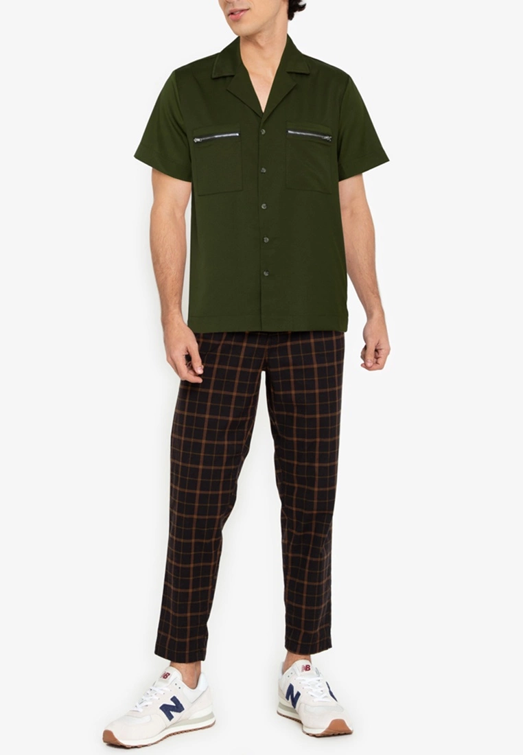 ZALORA BASICS Zipped Pocket Shirt - Billede 4