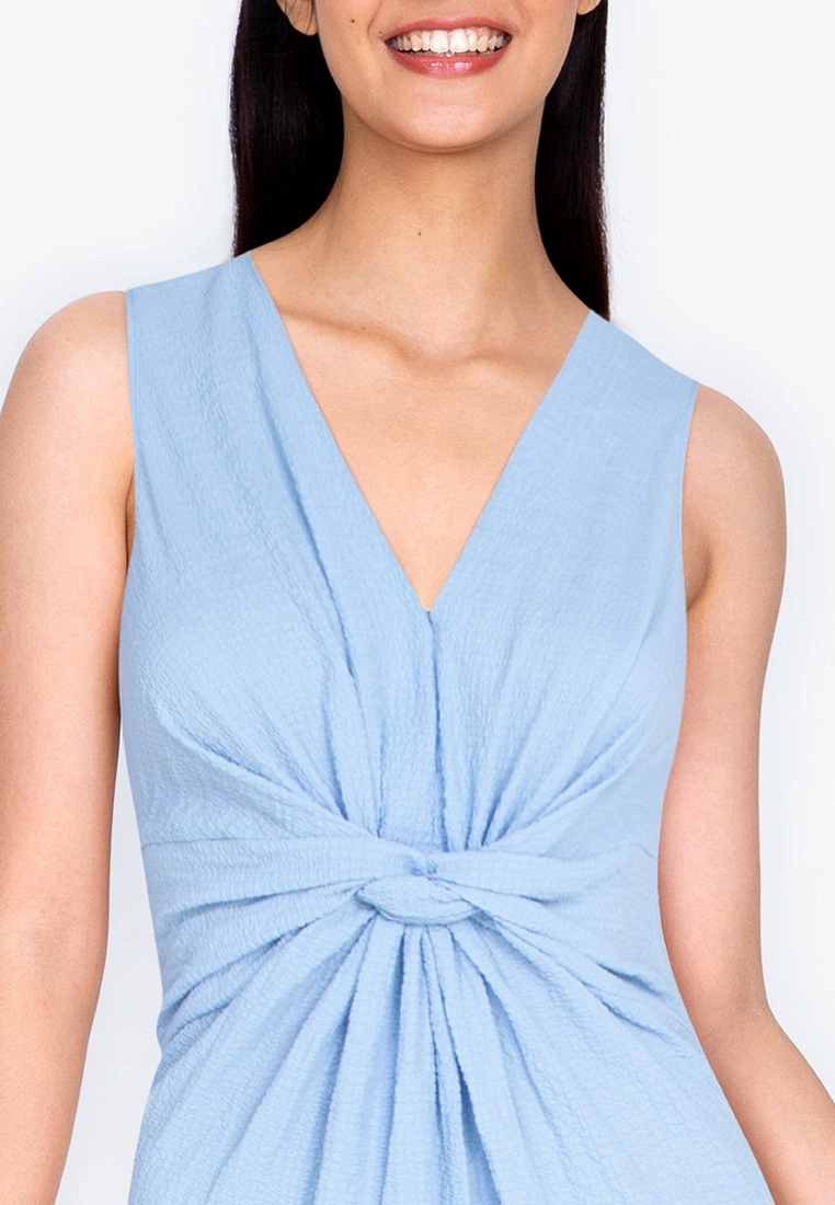 ZALORA BASICS Twist Front Sleeveless Mini Dress - Billede 3