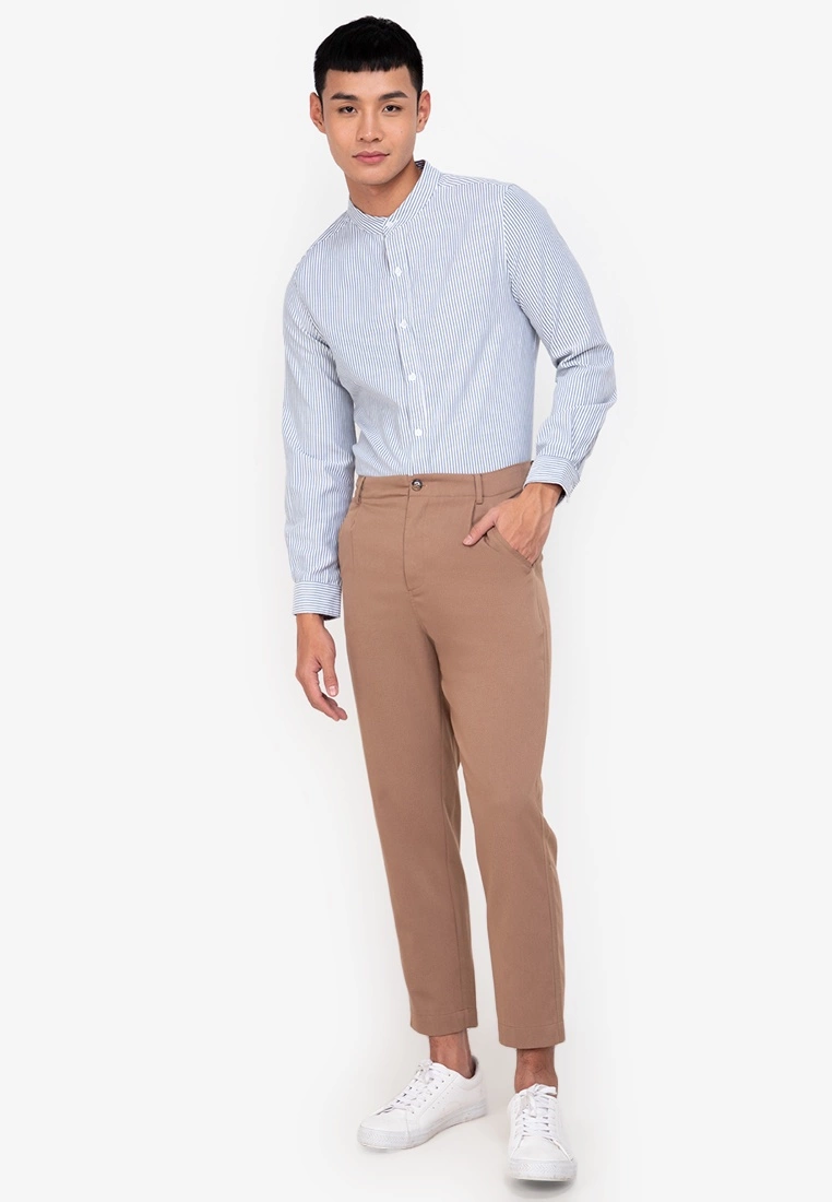 ZALORA BASICS Welt Pocket Regular Pants - Billede 4