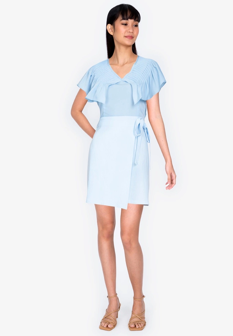 ZALORA BASICS Pintuck Detail Crop Top - Billede 4