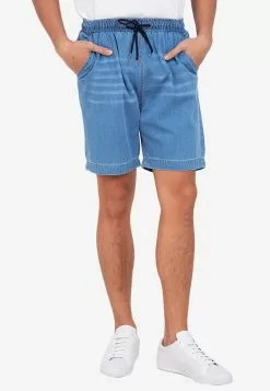 ZALORA BASICS Pull-Up Denim Shorts