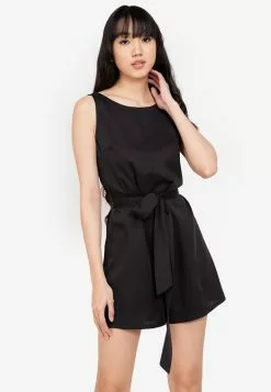 ZALORA BASICS Low Back Playsuit